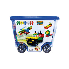 Set di Costruzioni Clics CB606 Azzurro Multicolore 560 Pezzi