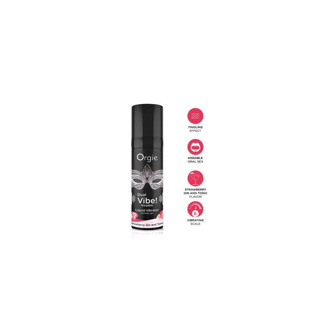 Lubrificante Orgie 15 ml Fragola Vibratore