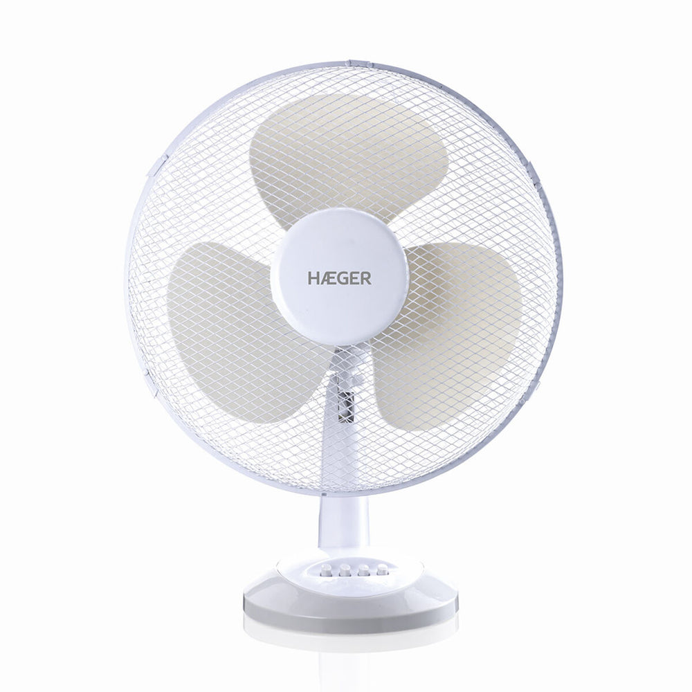 Ventilador de Sobremesa Haeger FA016007A Blanco