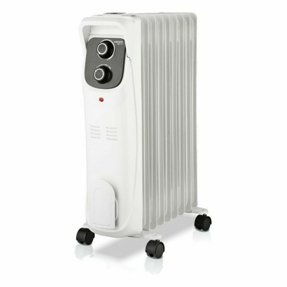 Radiatore a Olio (9 elementi) Haeger OH-009.006A 2000 W Bianco