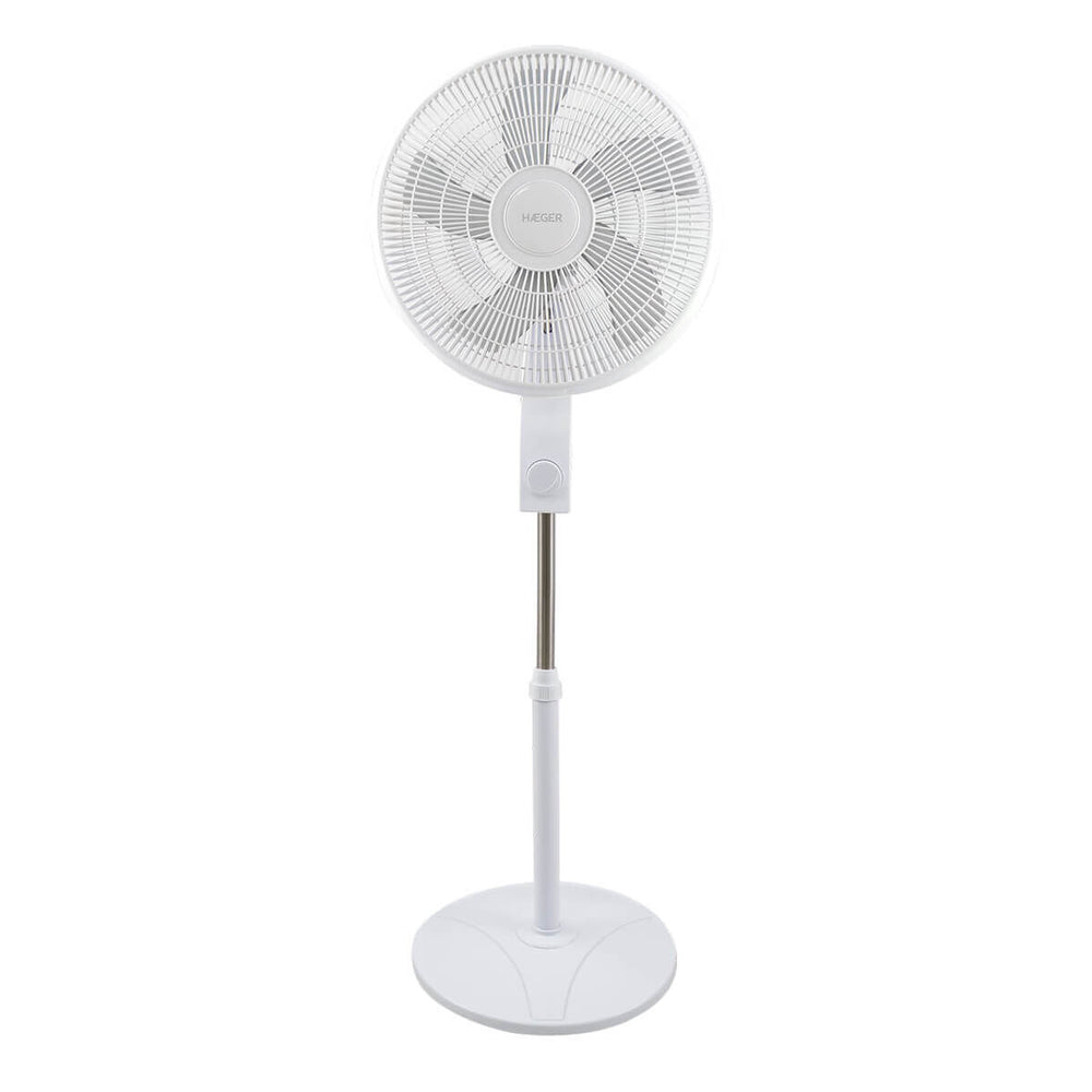 Ventilatore a Piantana Haeger SF-16W.015A Bianco 45 W