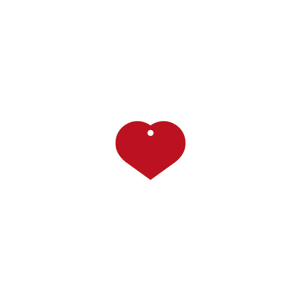 Targhetta di identificazione Imarc Heart Rosso