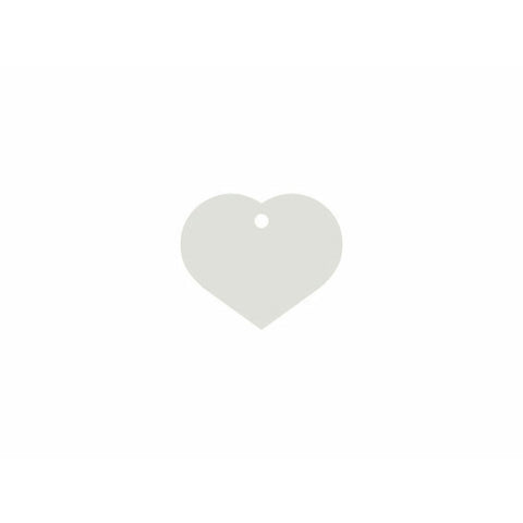 Identification plate Imarc Heart White