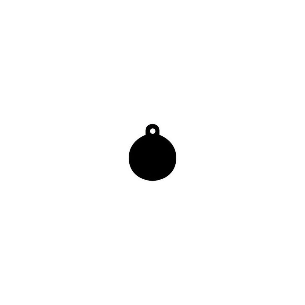 Identification plate Imarc Circle Black