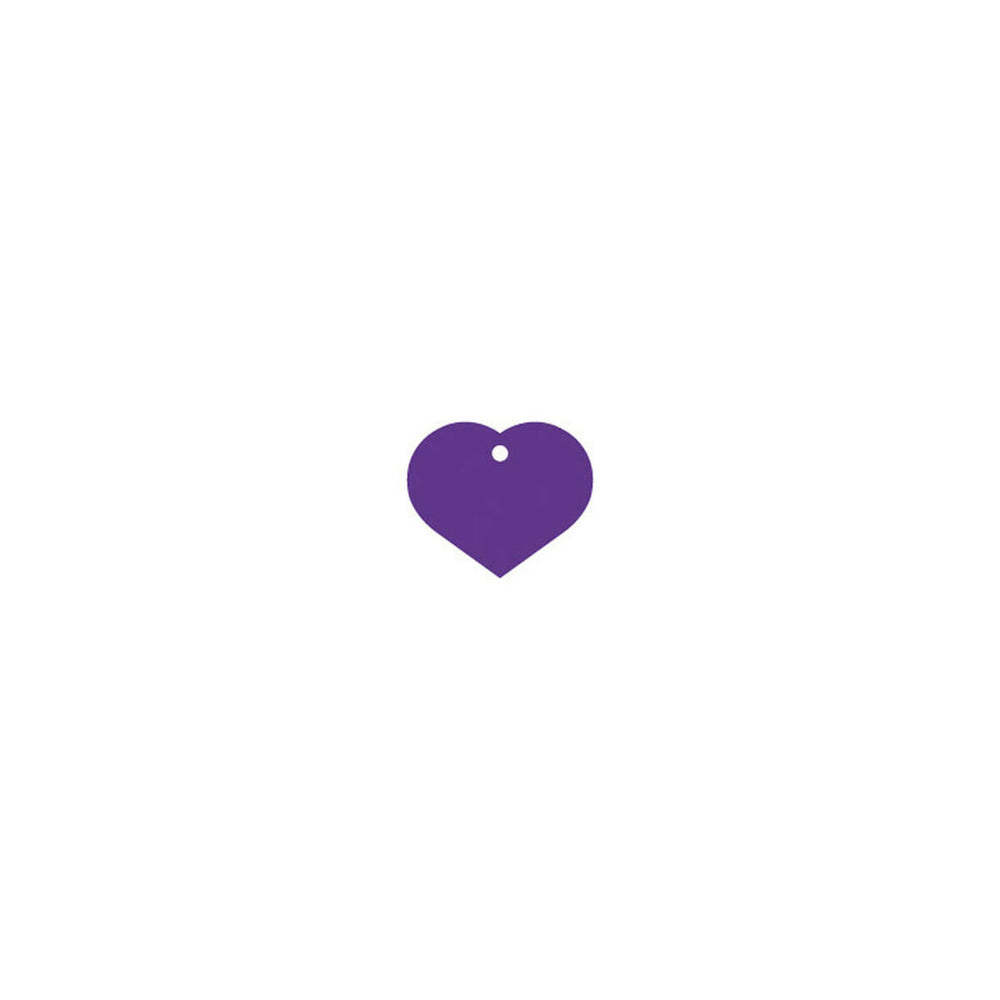Targhetta di identificazione Imarc Heart Lilla