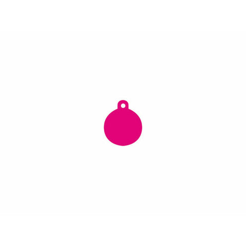 Identification plate Imarc Circle Pink