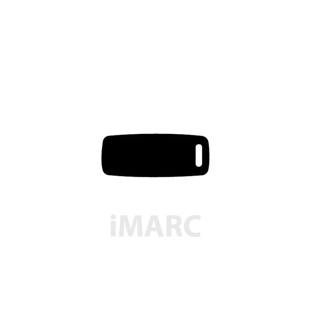 Placa identificativa Imarc Baggage Negro