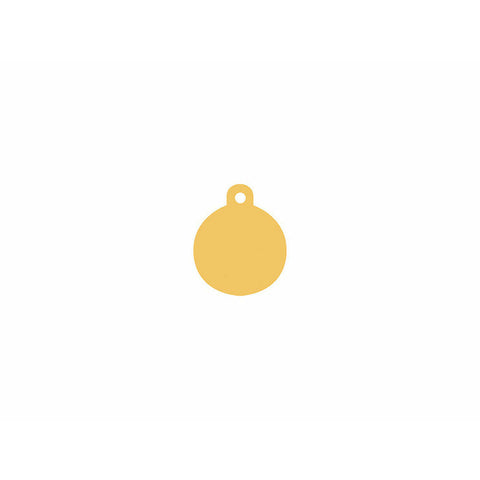 Identification plate Imarc Circle Yellow