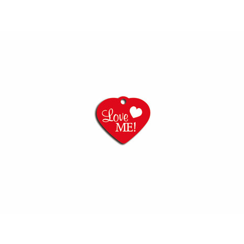 Targhetta di identificazione Imarc Heart Rosso