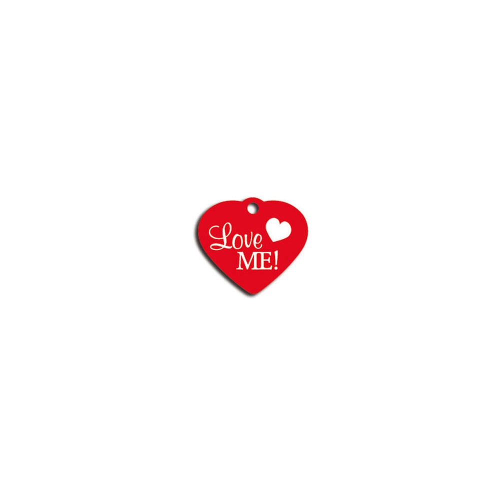 Targhetta di identificazione Imarc Heart Rosso