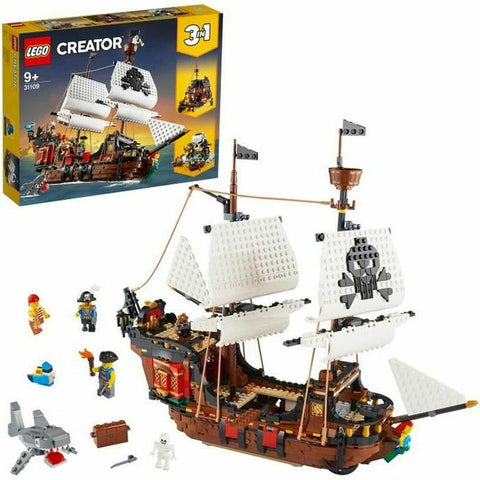 Playset di Veicoli   Lego Creator 31109 Pirate Ship         3 in 1 1260 Pezzi