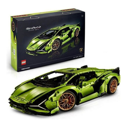 Set di Costruzioni   Lego Lamborghini Sián FKP 37         Multicolore