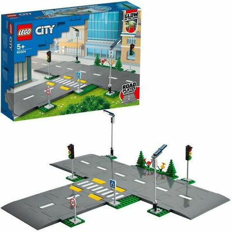Set di Costruzioni Lego 60304 Intersection Multicolore + 5 Anni 112 Pezzi