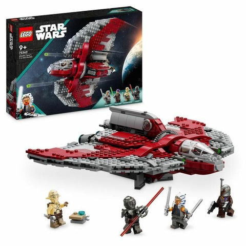 Set di Costruzioni Lego Star Wars 75362 Ahsoka Tano's T6 Jedi Shuttle Multicolore 599 Pezzi
