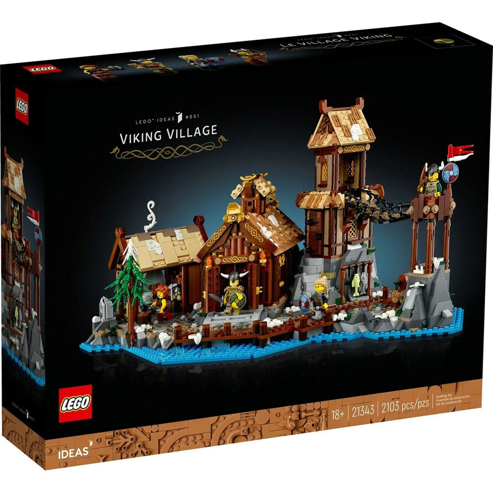 Juego de Construcción Lego PUEBLO VIKINGO 2103 Piezas