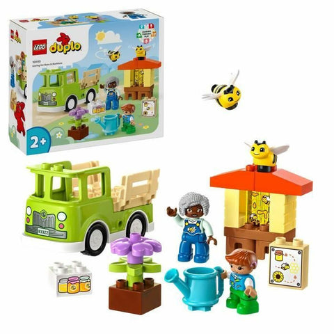 Set di Costruzioni Lego 10419 Caring for Bees & Beehives Multicolore