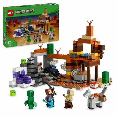 Set di Costruzioni Lego Minecraft 21263 Badlands Mine Multicolore 538 Pezzi