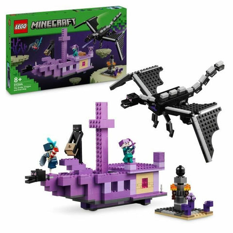 Set di Costruzioni Lego Ender Dragon & Ship Multicolore