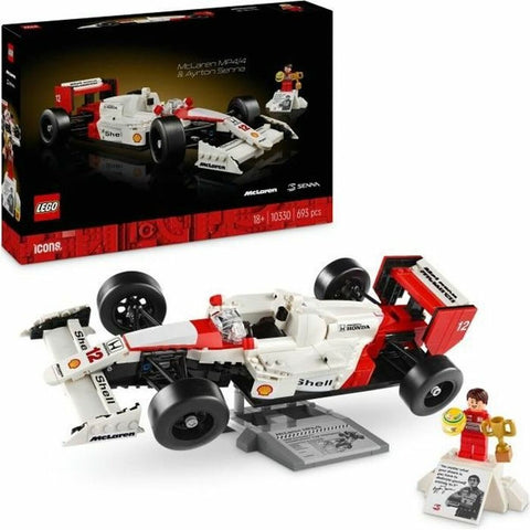 Set di Costruzioni Lego 10330 Mclaren MP4/4 & Ayrton Senna