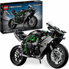Set di Costruzioni Lego Technic 42170 Kawasaki Ninja H2R Nero 643 Pezzi
