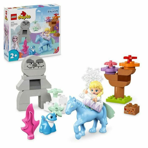 Set di Costruzioni Lego DUPLO Disney 10418 Elsa and Bruni in the Enchanted Forest Multicolore