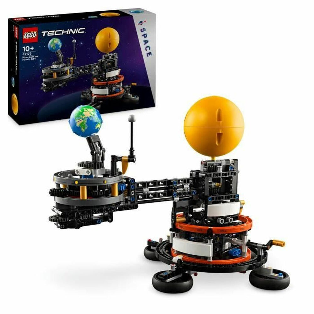 Set di Costruzioni Lego Technic 42179 Planet Earth and Moon in Orbit Multicolore