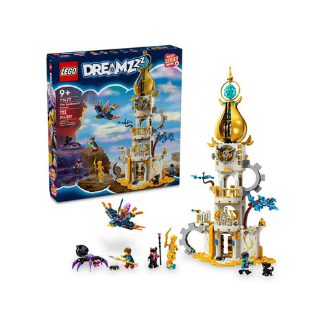 Set di Costruzioni Lego 71477 Dreamzzz The Sandman´s Tower Multicolore 723 Pezzi