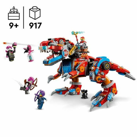 Set di Costruzioni Lego Cooper's C-Rex Dinosaur Robot Multicolore