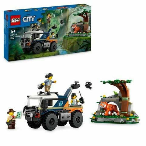 Set di Costruzioni Lego 60426 Jungle Explorer Off-Road Truck Multicolore