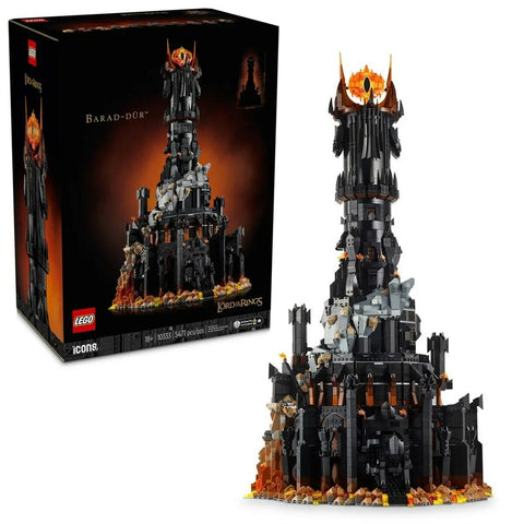 Set di Costruzioni Lego ICONS 10333 The Lord of the Rings: Barad-dûr 5471 Pezzi