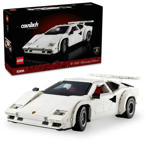Set di Costruzioni Lego ICONS 10337 Lamborghini Countach 5000 Quattrovalvole 1506 Pezzi