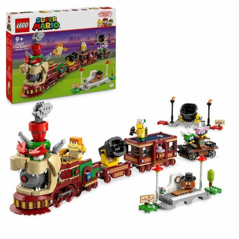 Set di Costruzioni Lego 71437 Bowser's Express Train Multicolore 1392 Pezzi