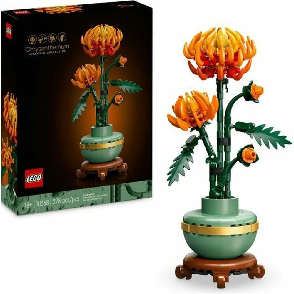 Set di Costruzioni Lego 10368 Chrysanthemum Flower Arrangement Multicolore