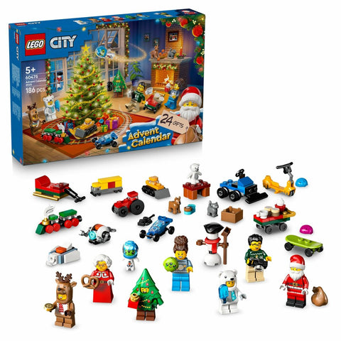 Set di Costruzioni Lego 60475 Advent Calender 2025 City 186 Pezzi