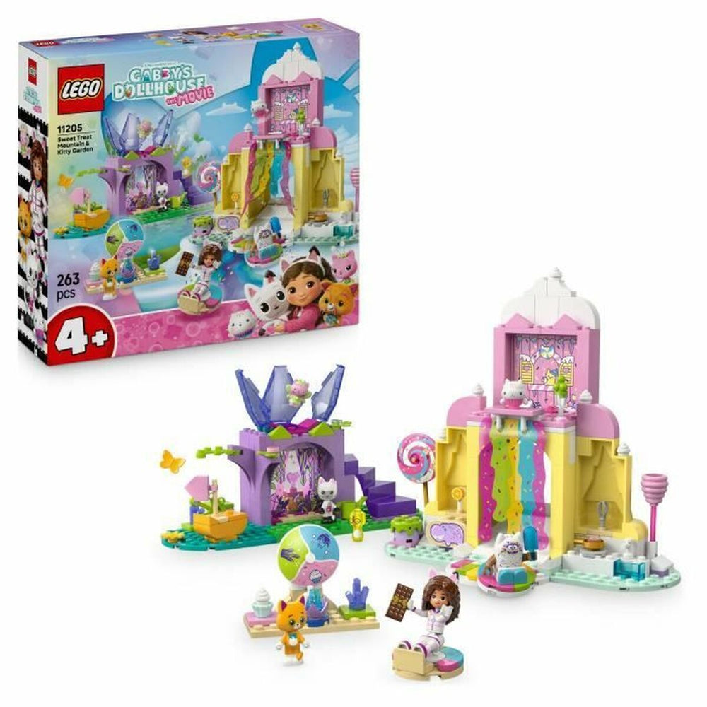 Set di Costruzioni Lego 11205 Sweet Treat Mountain and Kitty Garden 263 Pezzi