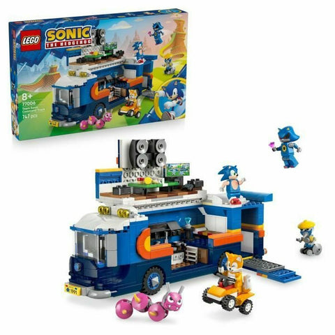 Set di Costruzioni Lego 77006 Team Sonic Command Truck 747 Pezzi