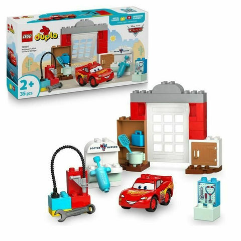 Set di Costruzioni Lego 10456 Lightning McQueen visits Doc 35 Pezzi