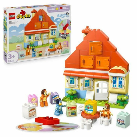 Set di Costruzioni Lego DUPLO 10459 Bluey's Family House with Memory 83 Pezzi