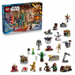Set di Costruzioni Lego 75418 Advent Calendar 2025 Star Wars 263 Pezzi