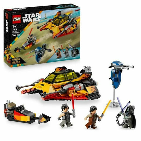 Set di Costruzioni Lego 75414 The Force Burner Snowspeeder 349 Pezzi