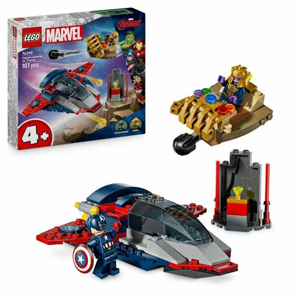 Set di Costruzioni Lego 76319 Captain America VS Thanos 107 Pezzi