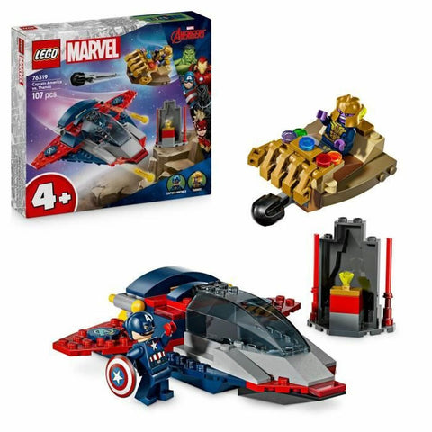 Construction set Lego 76319 Captain America VS Thanos 107 Pieces