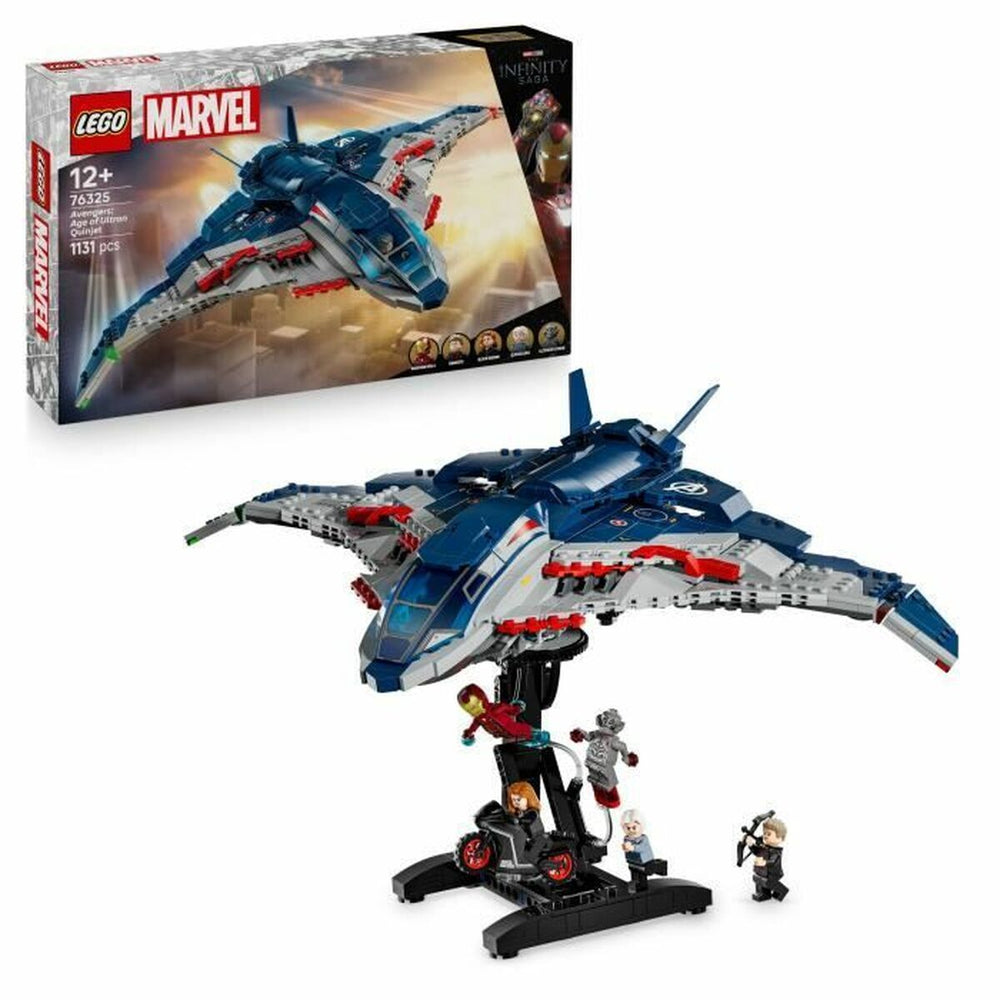 Set di Costruzioni Lego 76325 Age of Ultron Quinjet 1131 Pezzi
