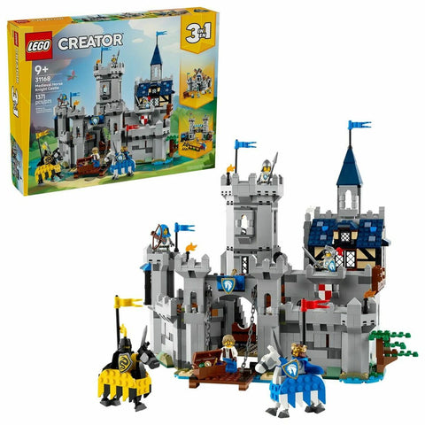 Set di Costruzioni Lego CREATOR 31168 Medieval Horse Knight Castle