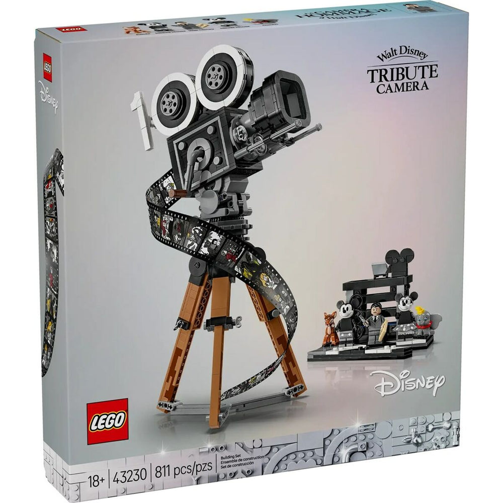 Juego de Construcción Lego DISNEY 43230 CÁMARA WALT DISNEY Multicolor 811 Piezas