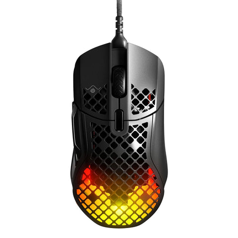 Mouse Gaming SteelSeries Aerox 5 Gaming Nero Con cavo Luci LED