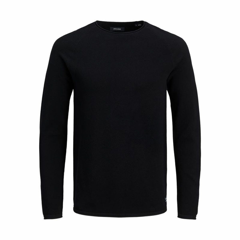 Maglia a Maniche Lunghe Uomo Jack & Jones ehill Knit Nero