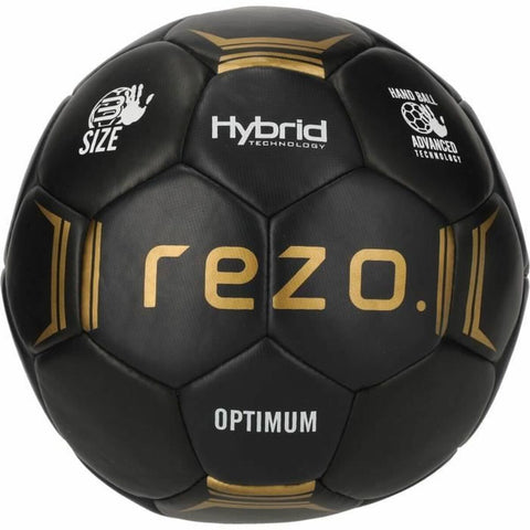Pallone da Pallamano Optimum Nero Dorato (Taglia 2)