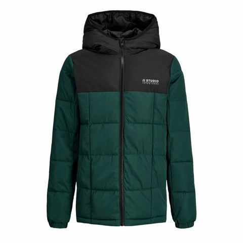 Giacca per bambini Jack & Jones Jjben Square Hood Jacket Jnr Oliva