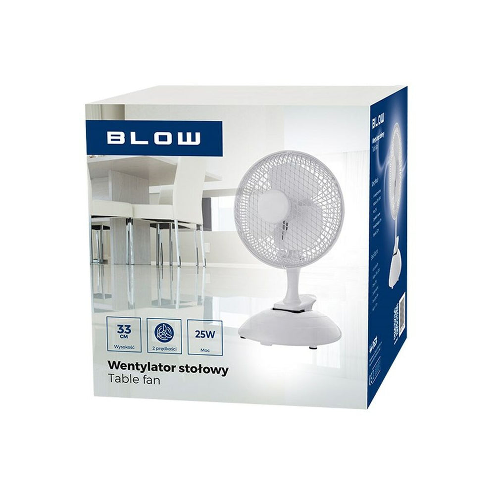 Ventilador de Sobremesa Blow 44-062# Blanco 25 W 22 W